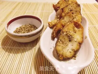 Make Pepper salt sea bass step 6