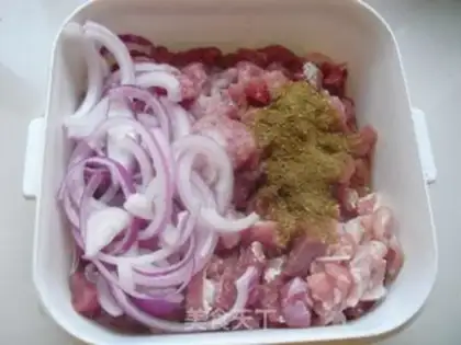 Make The lamb string step 1