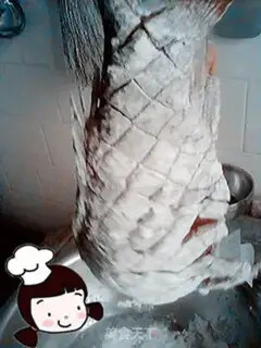 Make Sugary squirrel fish step 2