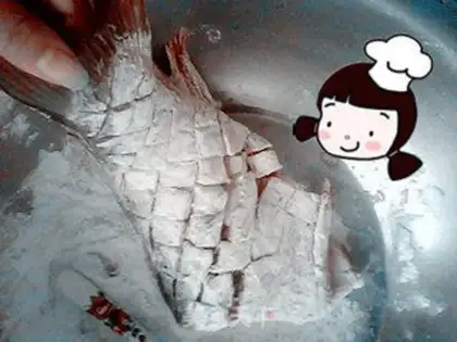 Make Sugary squirrel fish step 3