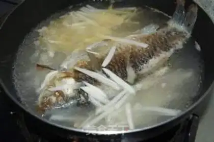 Make The radish fish soup step 5