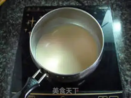 Make Snowflake chestnut cake step 7
