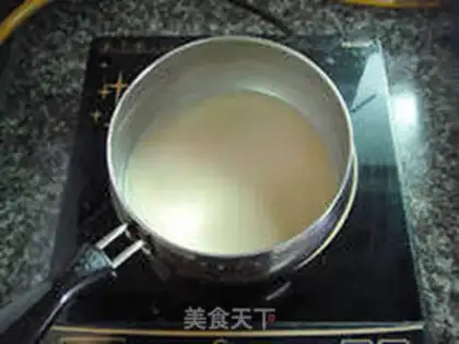 Make Snowflake chestnut cake step 9