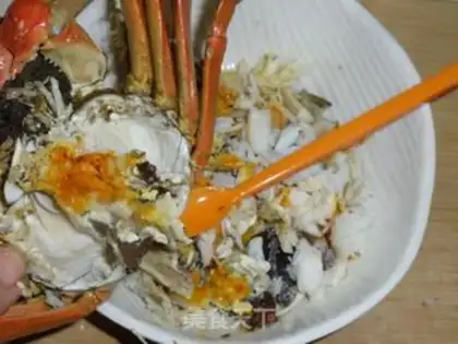 Make Crab powder step 2