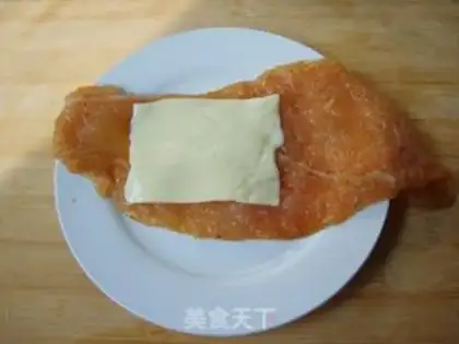 Make Gold cheese chicken steak step 4