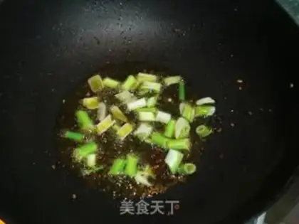 Make Spicy green wood step 4