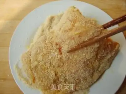 Make Gold cheese chicken steak step 8