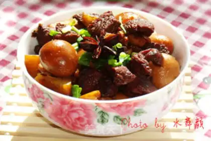 Make Rich red meat step 7