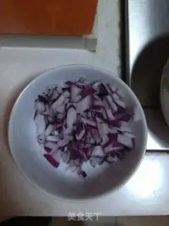 Make Egg fried rice step 1