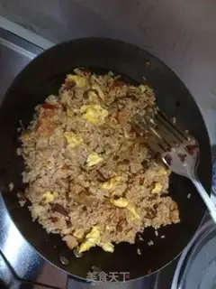 Make Egg fried rice step 7