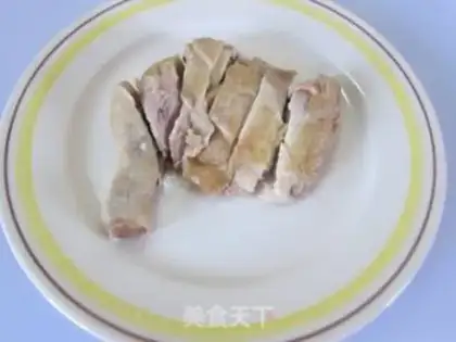 Make Chicken with onion oil step 2