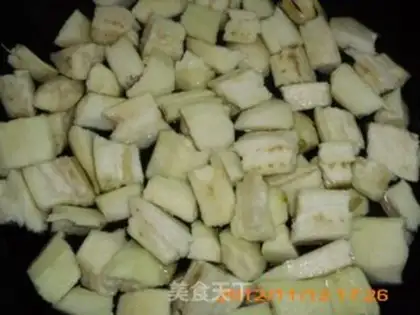Make Sack eggplant step 1