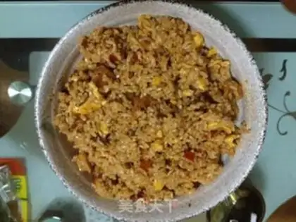 Make Egg fried rice step 9