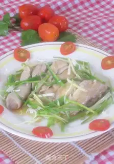Make Chicken with onion oil step 4