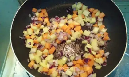 Make Curry chicken step 3