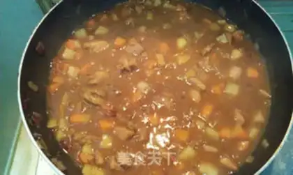 Make Curry chicken step 4