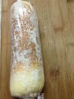 Make Coconut strawberry cake roll step 6