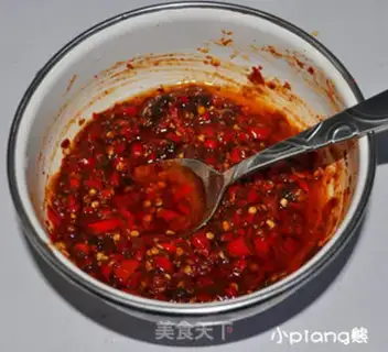 Make Xinjiang chicken rice powder step 3