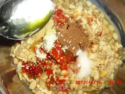 Make Homemade bean petals step 6