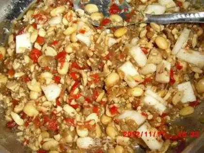 Make Homemade bean petals step 9