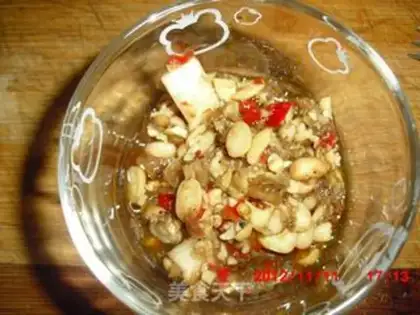 Make Homemade bean petals step 11