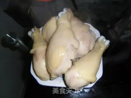 Make Chicken-legged mushroom step 1
