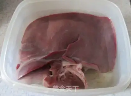 Make Fried liver step 0
