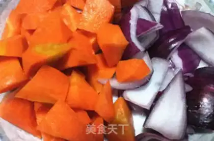 Make Curry chicken step 1