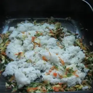 Make Vegetable rice step 7