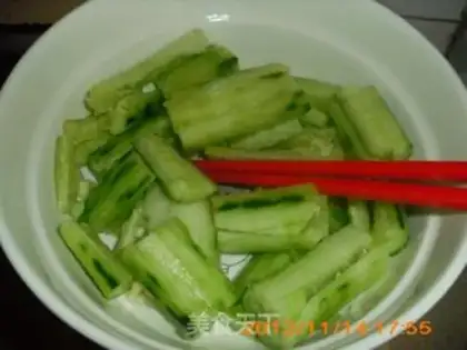 Make The cucumber step 1