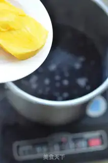 Make Coconut and black rice step 3