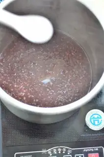 Make Coconut and black rice step 5