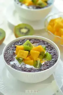 Make Coconut and black rice step 8