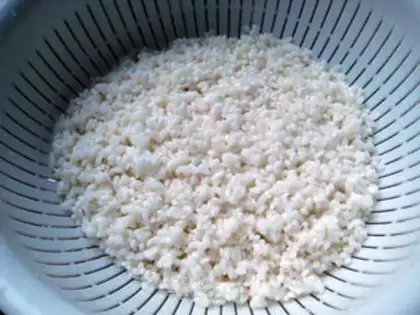 Make The rice meatballs step 0