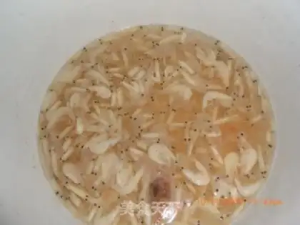 Make Cow-legged shrimp step 2