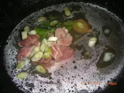 Make Cow-legged shrimp step 4