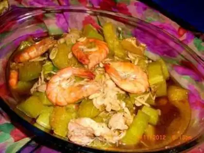 Make Cow-legged shrimp step 12