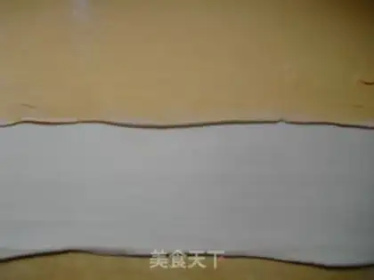 Make Butterfly buns step 2