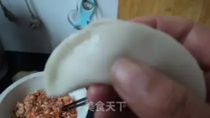 Make Three-colour dumplings step 9