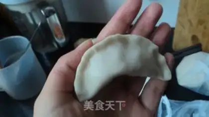 Make Three-colour dumplings step 10