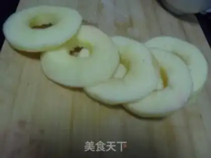 Make Yogurt apples step 1