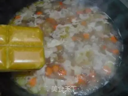 Make Curry beef soup step 5