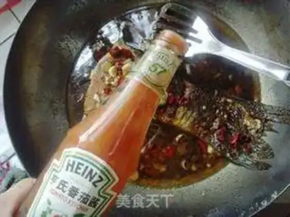 Make Red grassfish tail step 9