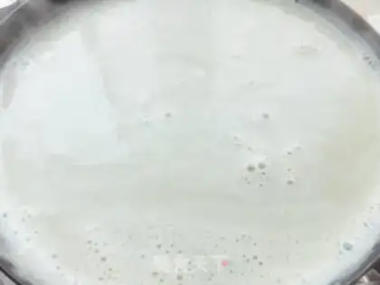 Make Homemade black tofu step 2