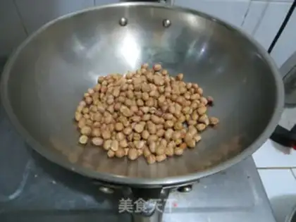 Make Salt and peanuts step 1
