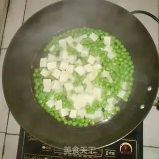 Make Peas and tofu step 5