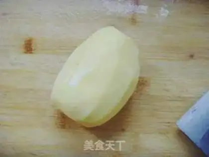Make Curry ham mashed potatoes step 0