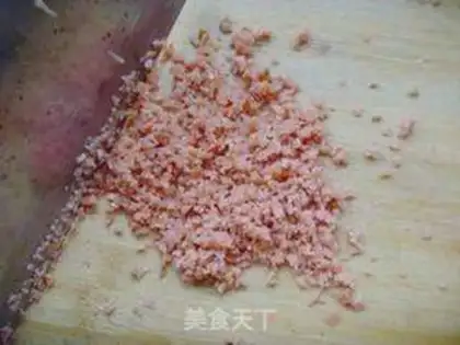 Make Curry ham mashed potatoes step 4