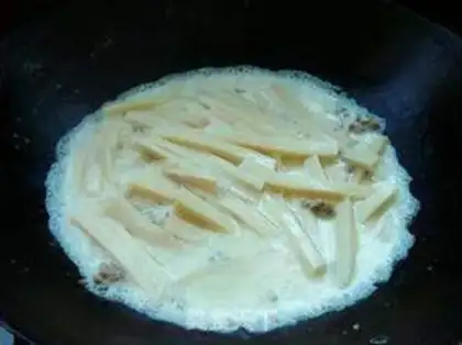 Make Scrawny bean soy sauce step 11
