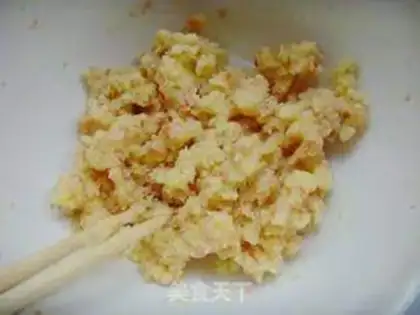 Make Curry ham mashed potatoes step 8